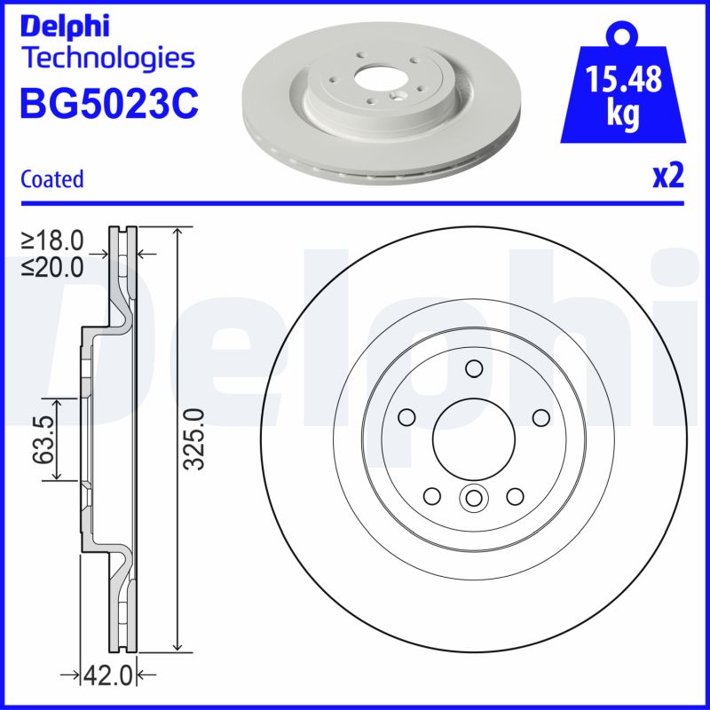 DELPHI BG5023C-18B1