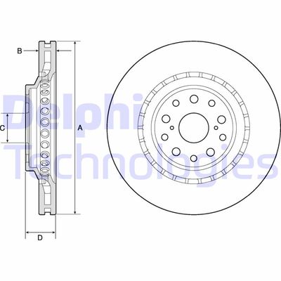 DELPHI BG9187C