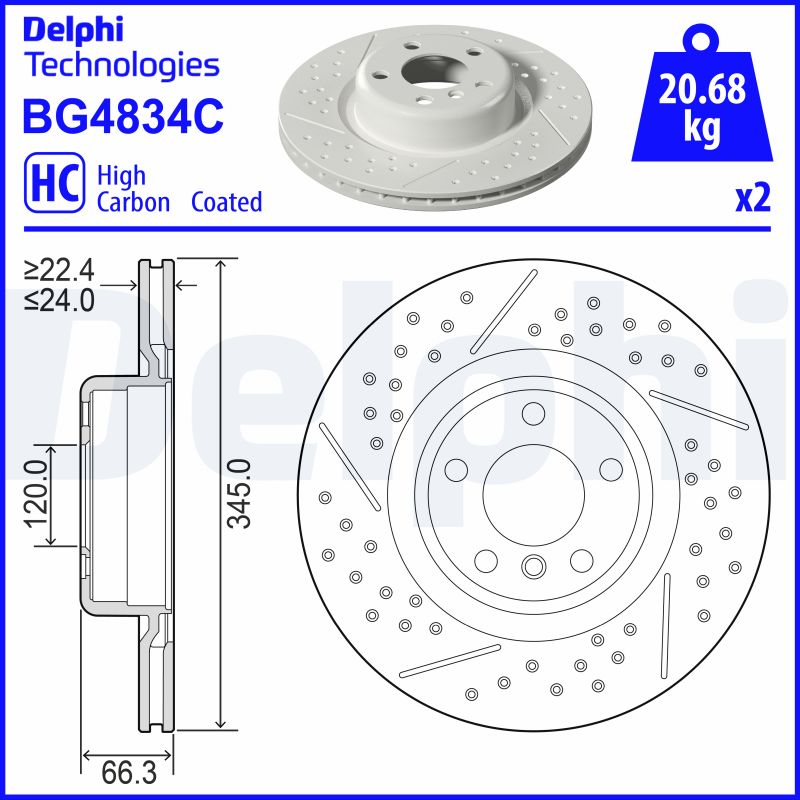 DELPHI BG4834C-18B1