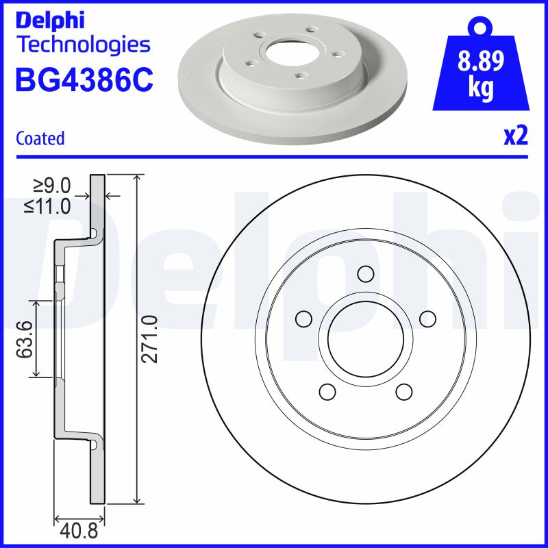 DELPHI BG4386C-18B1