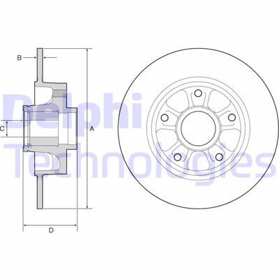 DELPHI BG9230RSC