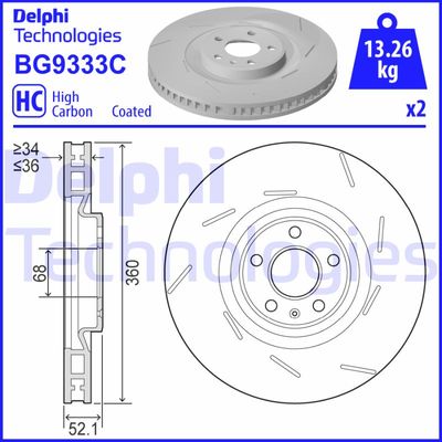 DELPHI BG9333C