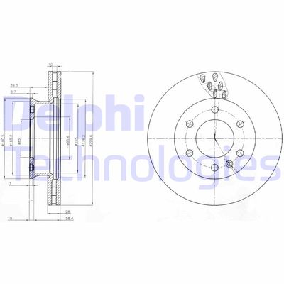 DELPHI BG4032C