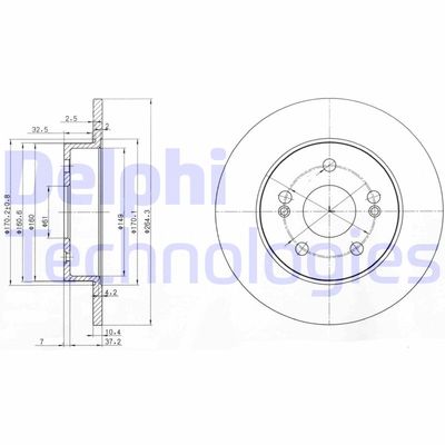 DELPHI BG2698