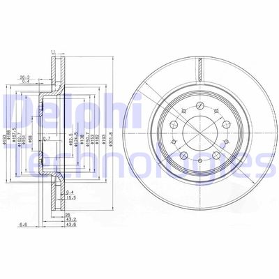 DELPHI BG3418