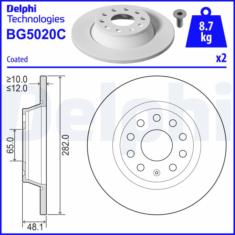 DELPHI BG5020C-18B1