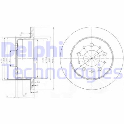 DELPHI BG3853