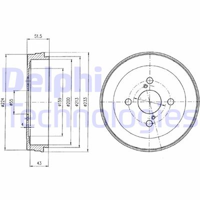 DELPHI BF411