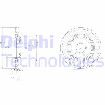 DELPHI BG3620C