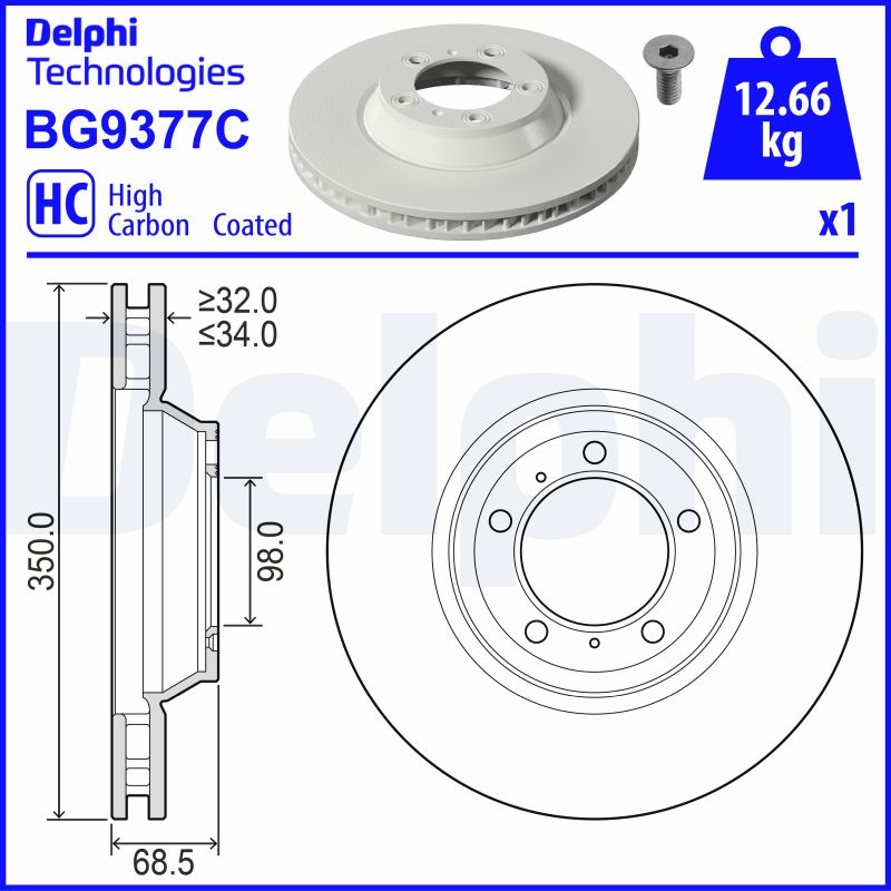 DELPHI BG9377C