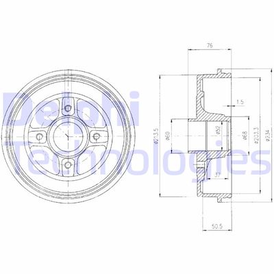 DELPHI BF427