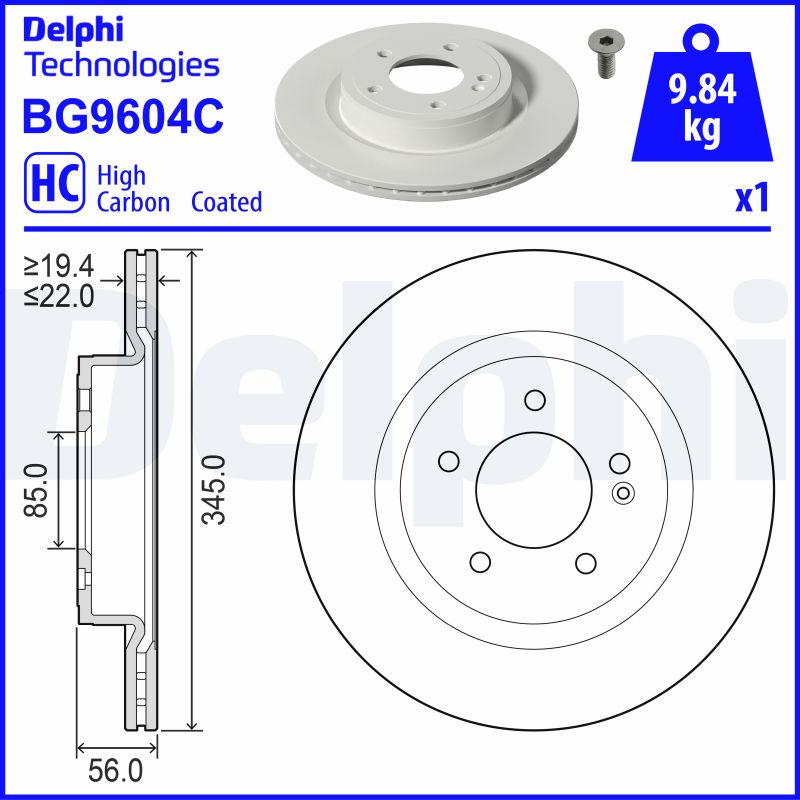 DELPHI BG9604C DELPHI BG9604C