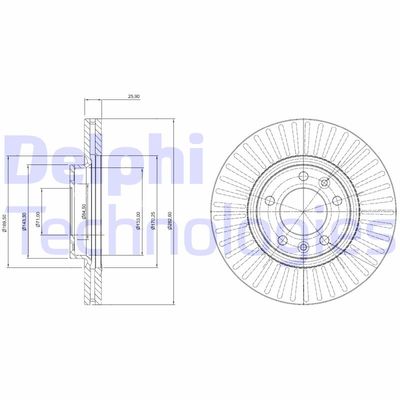 DELPHI BG3835C