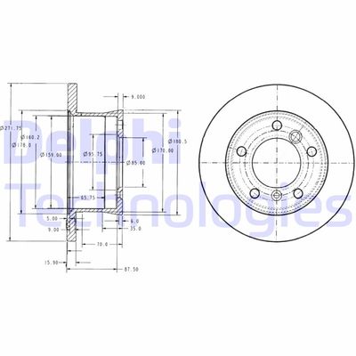 DELPHI BG3237