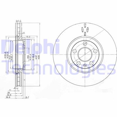 DELPHI BG3740