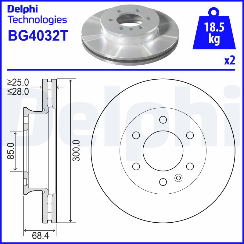 DELPHI BG4032T