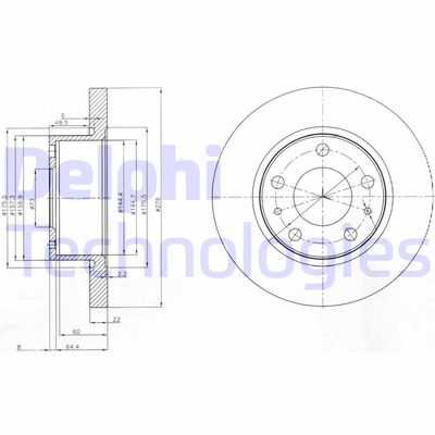 DELPHI BG3752