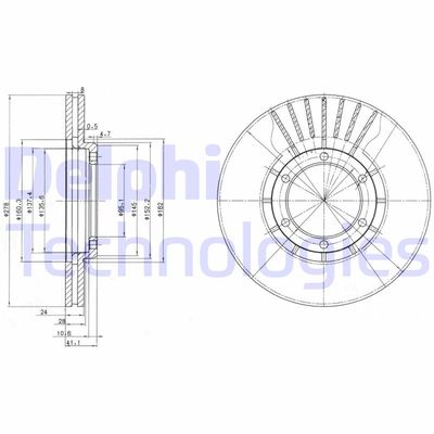 DELPHI BG2751 DELPHI BG2751