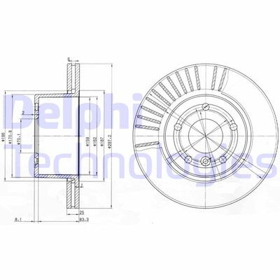 DELPHI BG3737