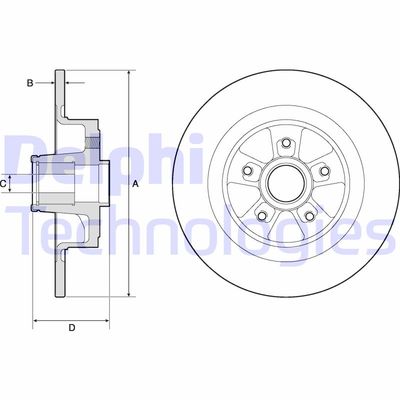 DELPHI BG9136RS