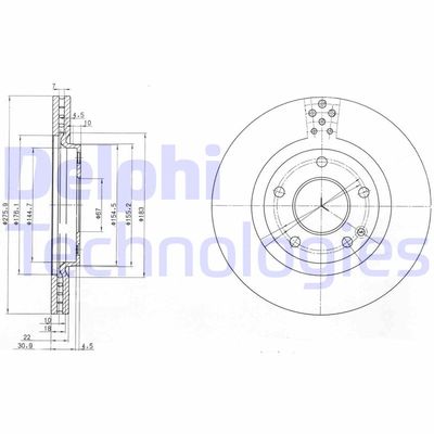 DELPHI BG3829