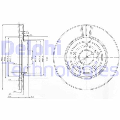 DELPHI BG3747