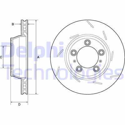 DELPHI BG9165C