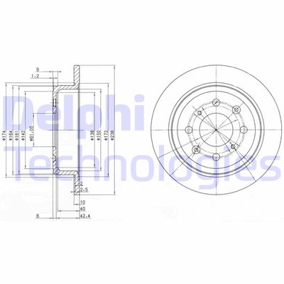 DELPHI BG2538