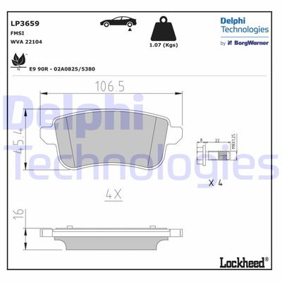 DELPHI LP3659