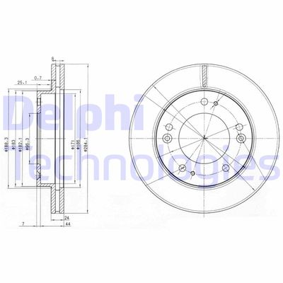 DELPHI BG3226