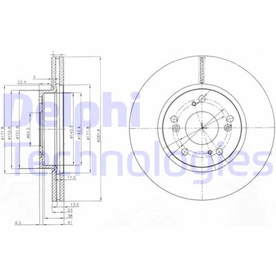 DELPHI BG3980