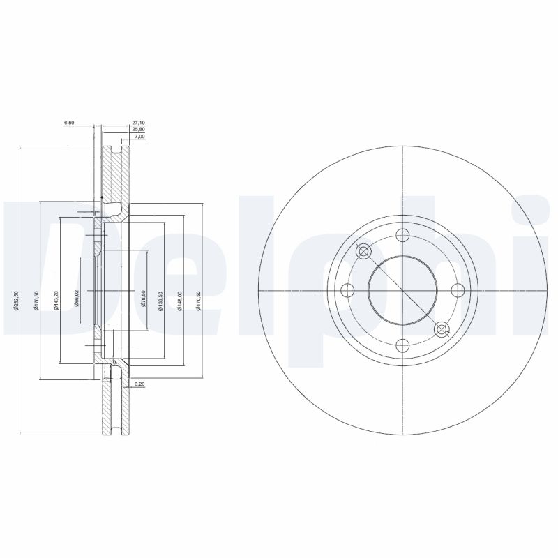 DELPHI BG3622C-18B1