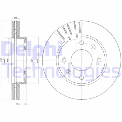 DELPHI BG3801