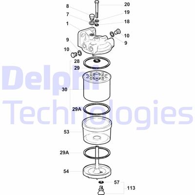 DELPHI 5836B100