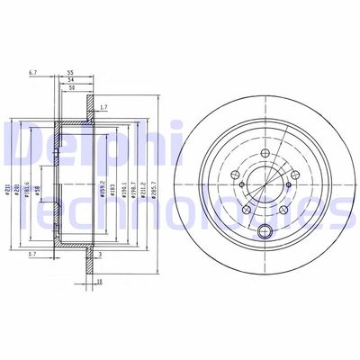 DELPHI BG4158