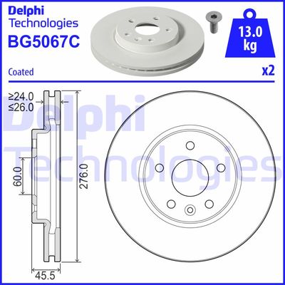 DELPHI BG5067C