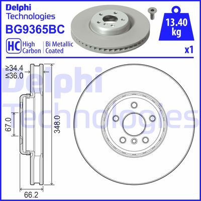 DELPHI BG9365BC