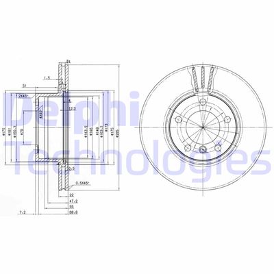 DELPHI BG3043