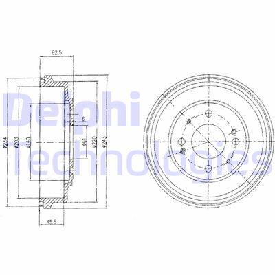 DELPHI BF482