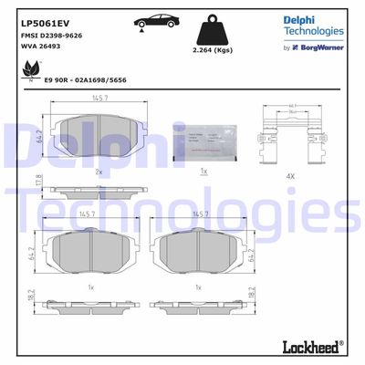 DELPHI LP5061EV DELPHI LP5061EV