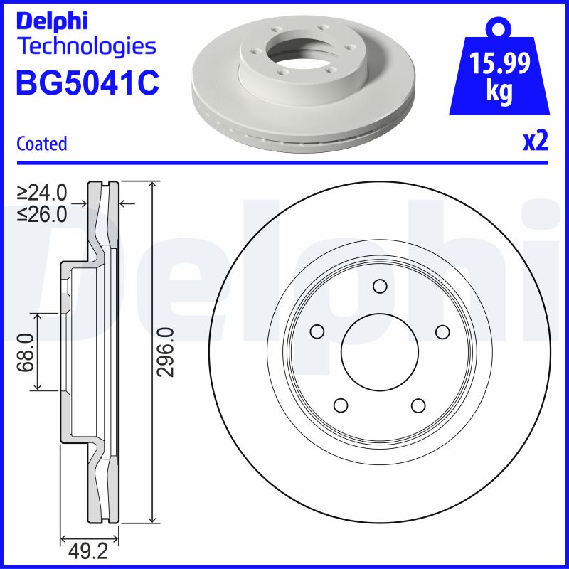 DELPHI BG5041C-18B1