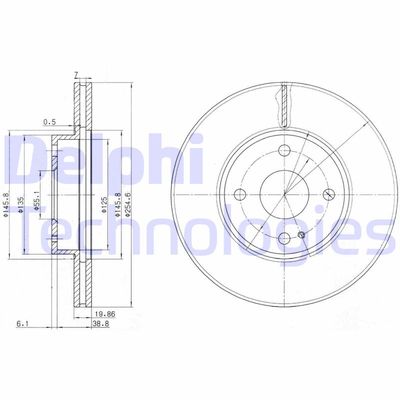 DELPHI BG3393