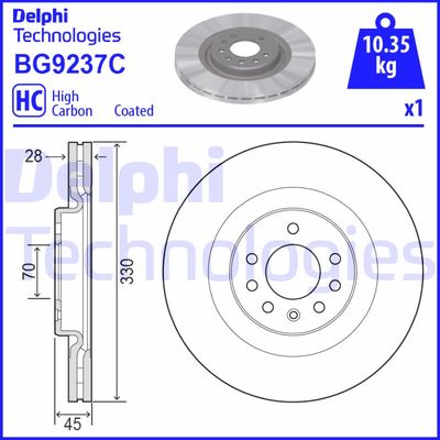 DELPHI BG9237C