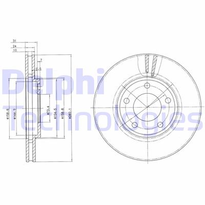 DELPHI BG3383