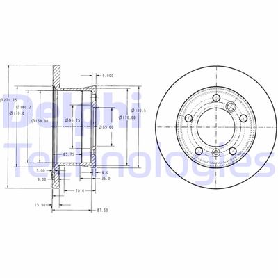 DELPHI BG3237C