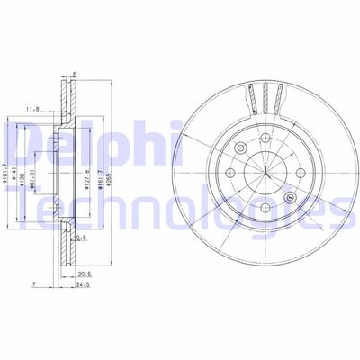 DELPHI BG2448