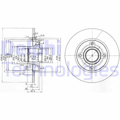 DELPHI BG3962