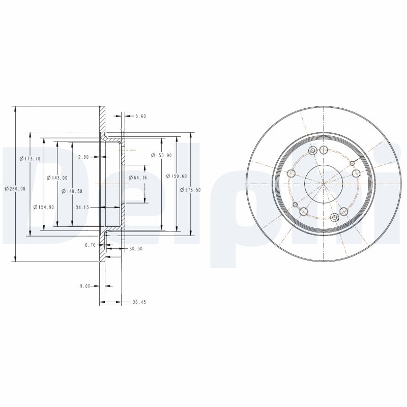 DELPHI BG4118C-18B1