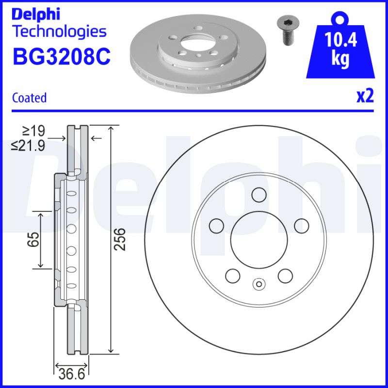 DELPHI BG3208C-18B1