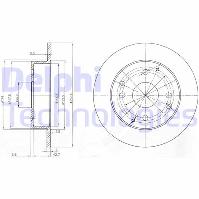 DELPHI BG3983